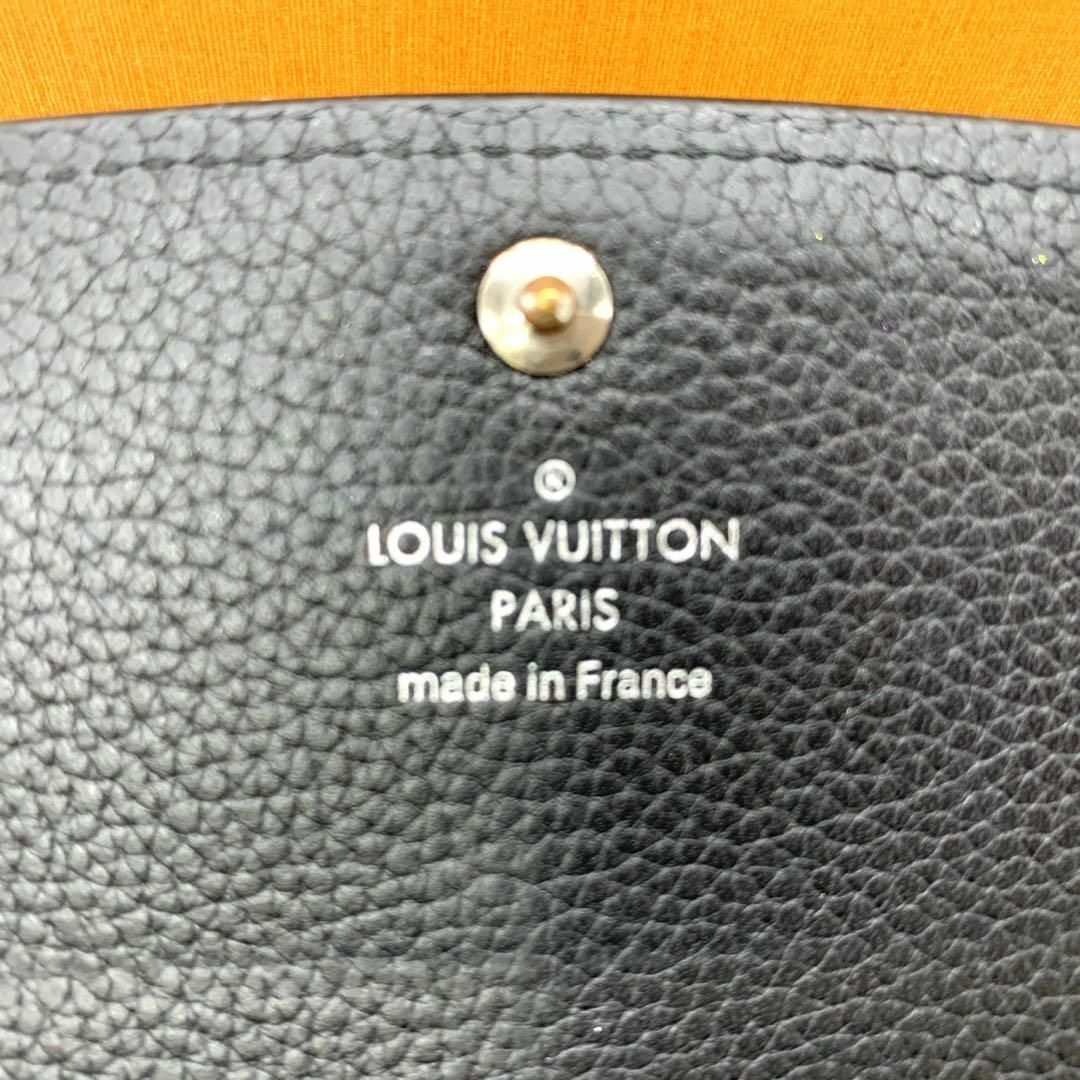 LOUIS VUITTON ルイヴィトン ポルトフォイユ マヒナ ブラック J5