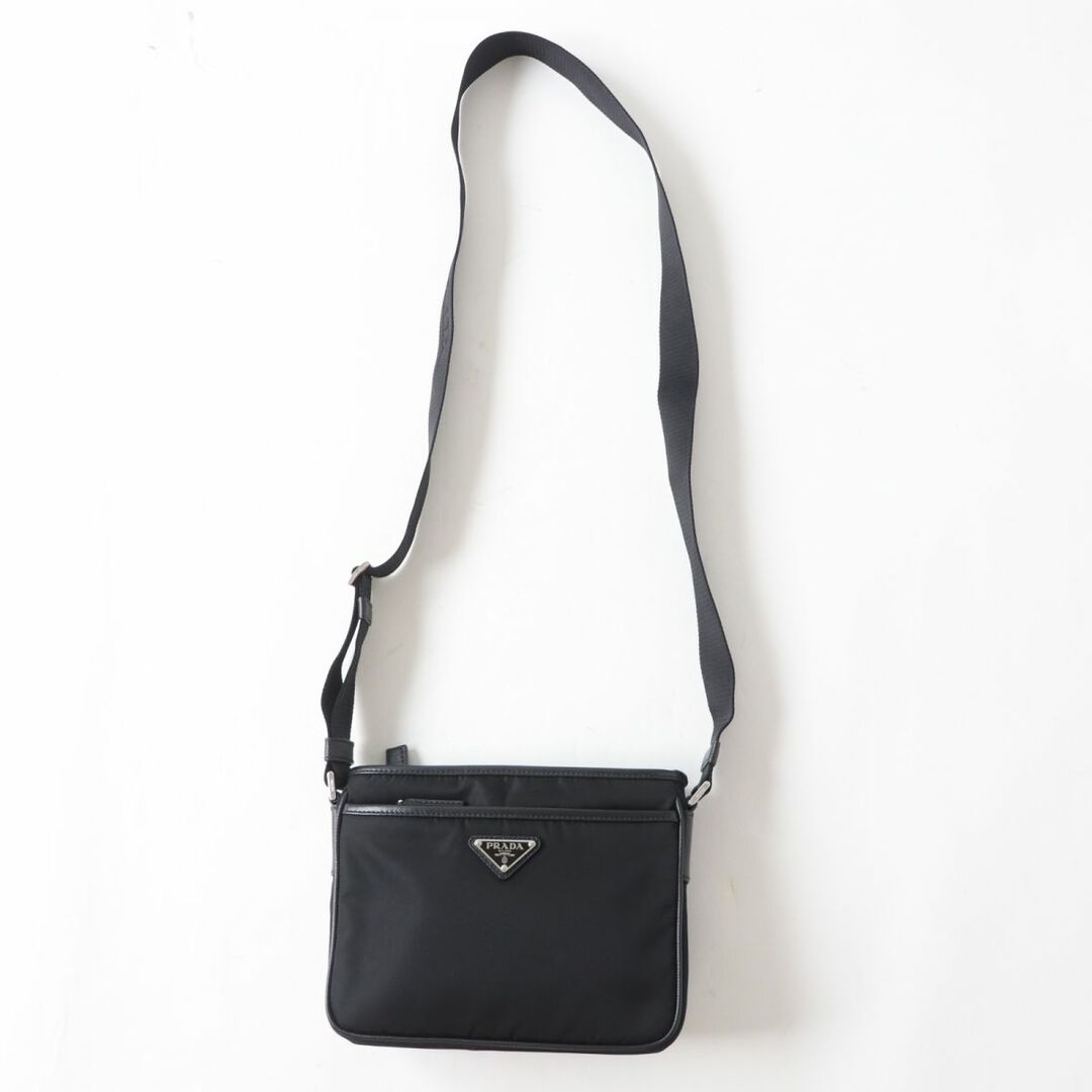PRADA - 極美品◎正規品 プラダ 2VH093 トライアングルロゴ テスート