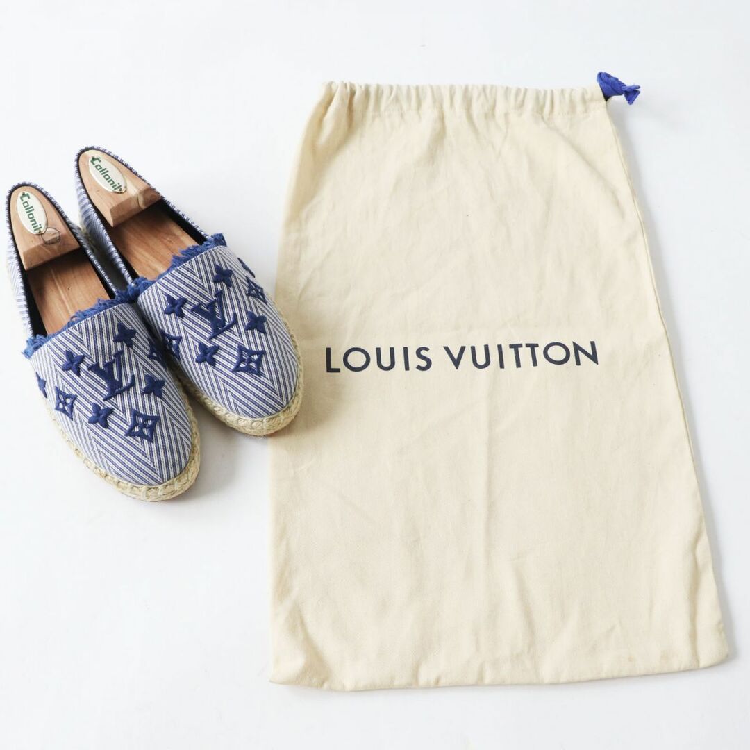 LOUIS VUITTON フラットシューズ　白