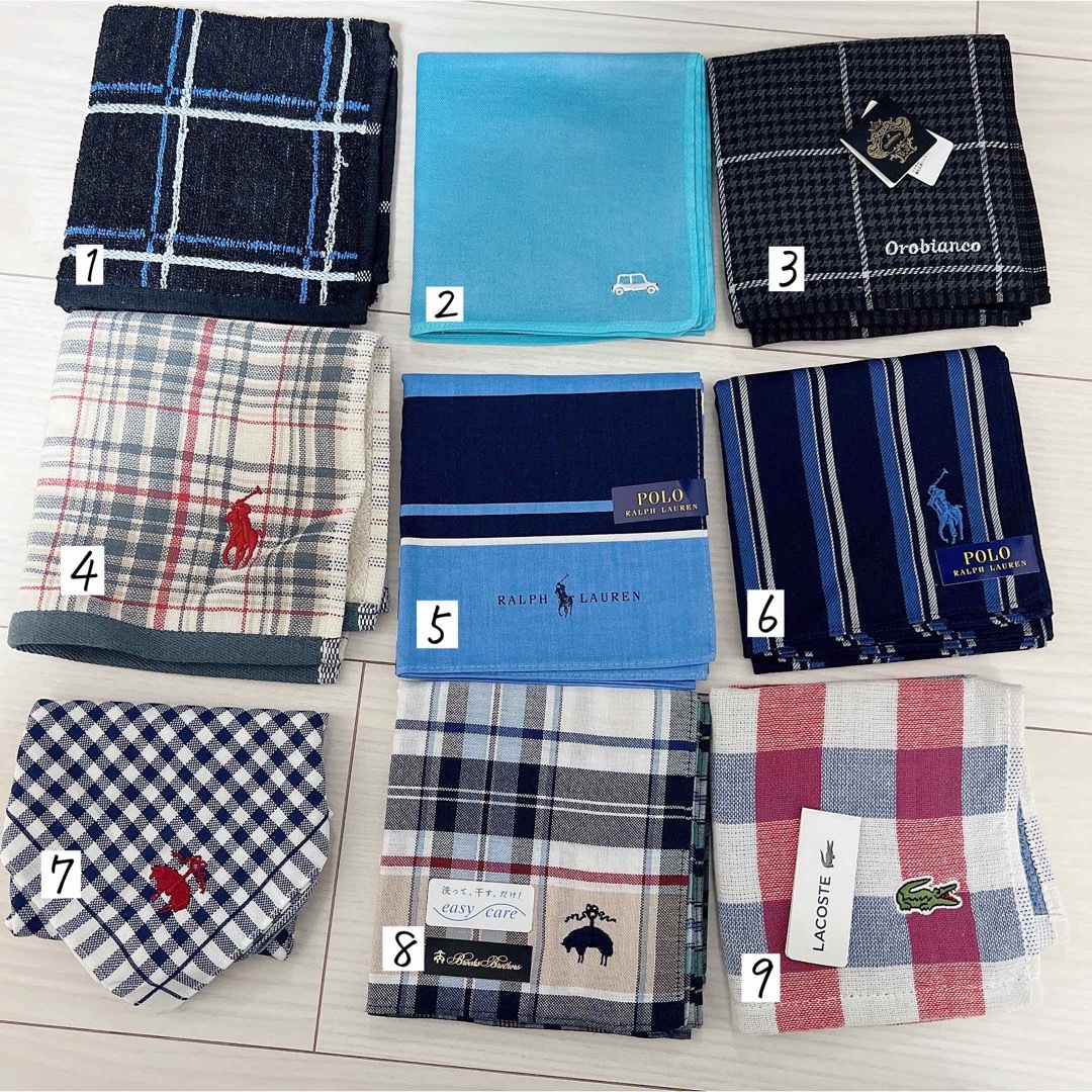 POLO RALPH LAUREN(ポロラルフローレン)の即日発送❤️新品 ハンカチ メンズのファッション小物(ハンカチ/ポケットチーフ)の商品写真