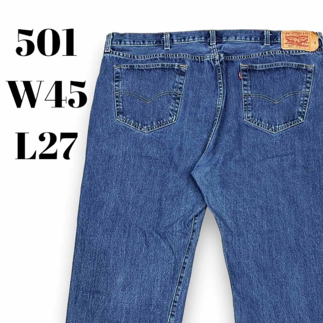 Levi's　リーバイス501　デニムパンツ　　ブルー　W45 L27