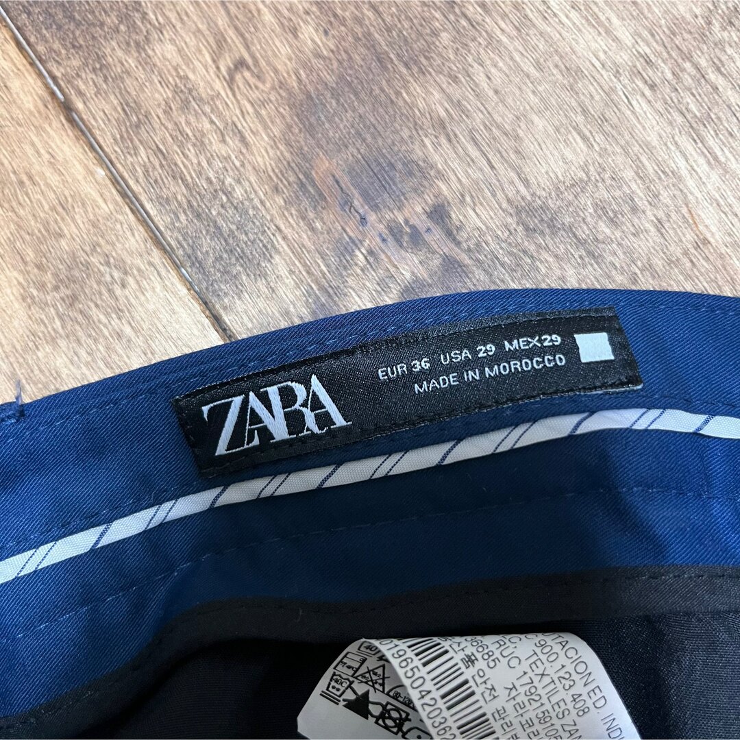 ZARA(ザラ)のZARA ザラ スーツ セットアップ 2B ジャケット パンツ スラックス メンズのスーツ(セットアップ)の商品写真