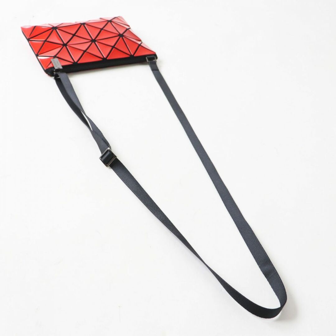 極美品◎正規品 日本製 BAO BAO ISSEY MIYAKE バオバオ イッセイミヤケ BB33-AG262 ルーセント クロス ボディ/ショルダーバッグ 赤×黒 4
