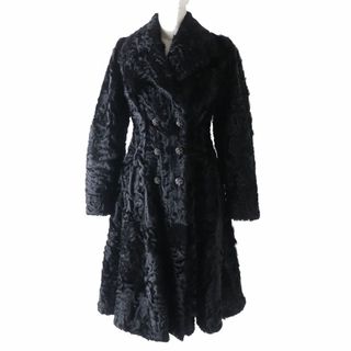 ドルガバ／DOLCE＆GABBANA ジャケット JKT アウター レディース 女性 女性用レザー 革 本革 ブラウン 茶  LS F9015L / G5531 裏地レオパード柄 ファー 毛皮