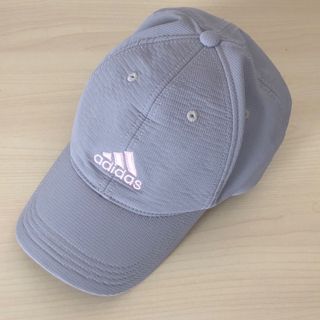 アディダス(adidas)のadidas キャップ　ライトグレー(キャップ)