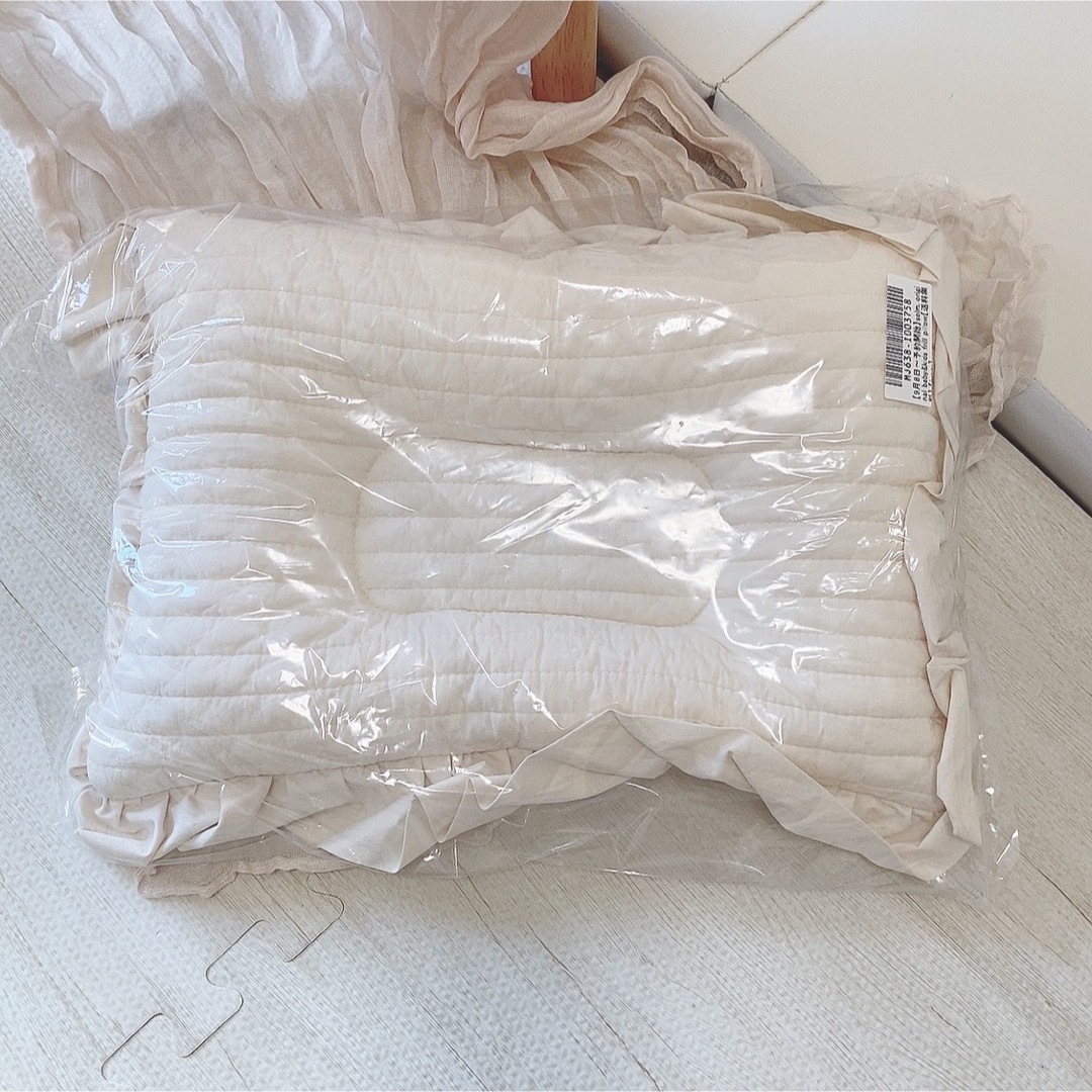 baby ＆kids frill pillow キッズ/ベビー/マタニティの寝具/家具(枕)の商品写真