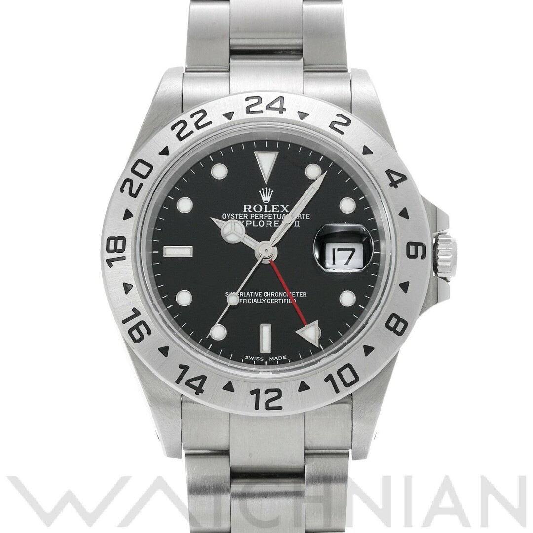ロレックス ROLEX 16570 P番(2001年頃製造) ブラック メンズ 腕時計