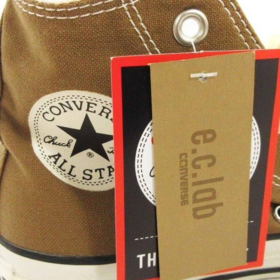 CONVERSE(コンバース)のコンバース オールスター フード テキスタイル ハイ スニーカー 茶 24.5 レディースの靴/シューズ(スニーカー)の商品写真