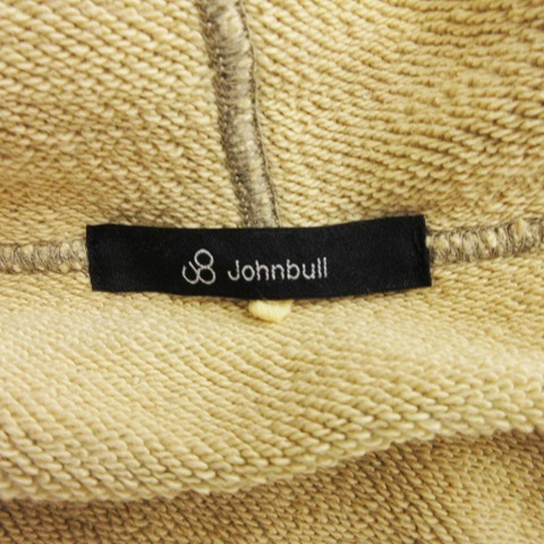JOHNBULL(ジョンブル)のジョンブル パーカー ジップアップ フーディー 無地 コットン グレー F メンズのトップス(パーカー)の商品写真
