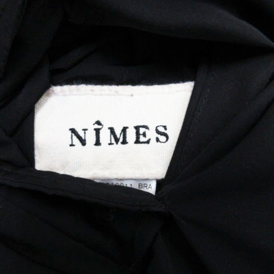 NIMES(ニーム)のニーム NIMES リバーシブル ダウン コート フード 1 ネイビー ブラック レディースのジャケット/アウター(ダウンコート)の商品写真