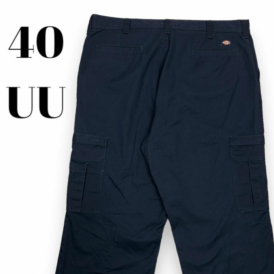 Dickies　ディッキーズ　ブランドロゴ　ボトムス　　ネイビー　40 UU