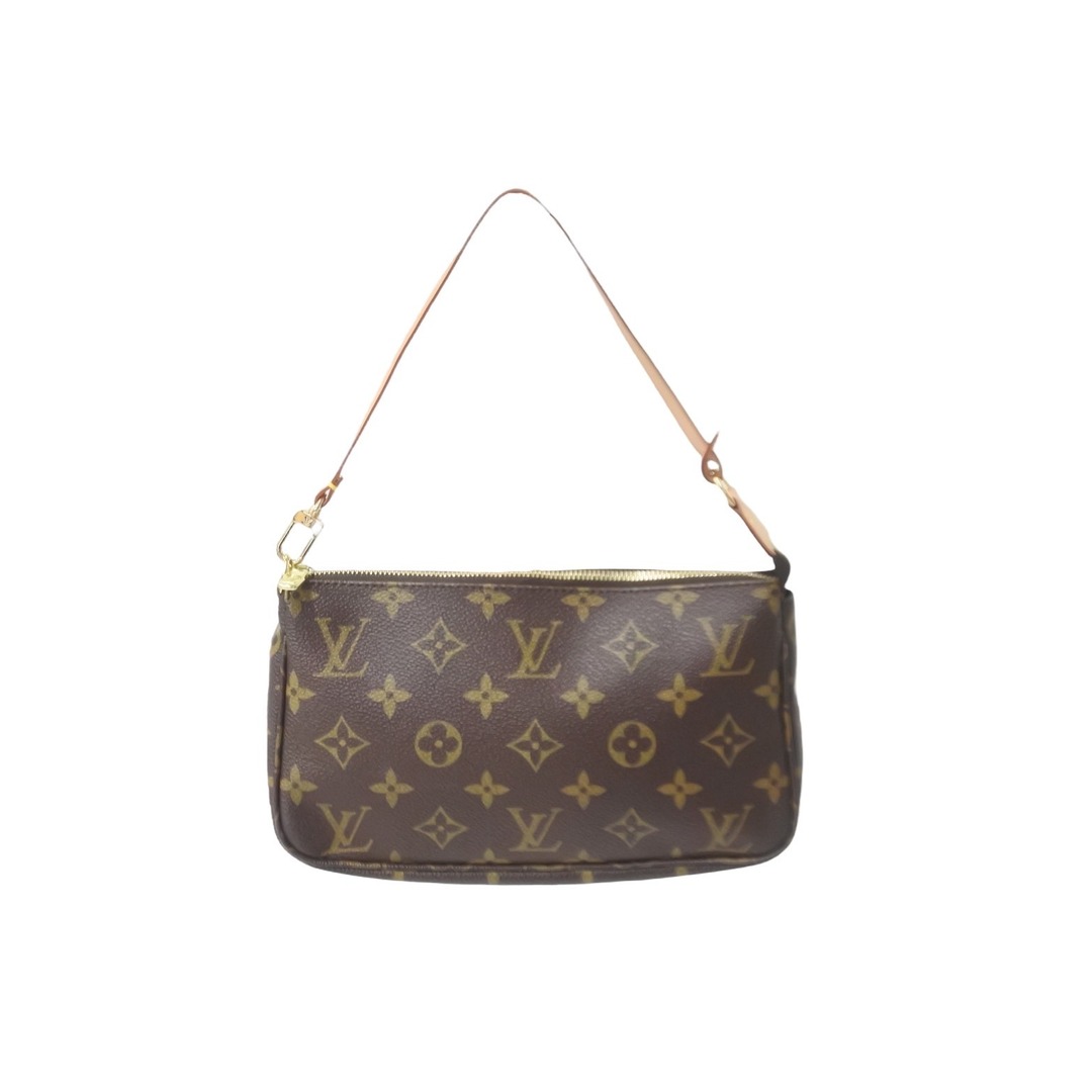 極美品 LOUIS VUITTON ルイヴィトン モノグラム ポシェット アクセソワール アクセサリーポーチ アクセポ M51980  56120