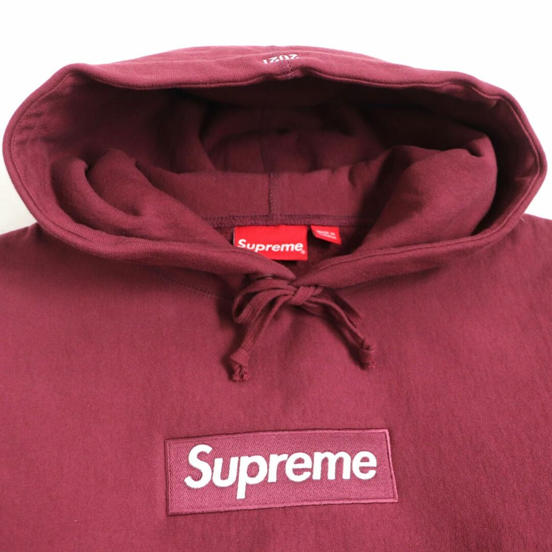 美品 Supreme box logo hooded sweatshirt