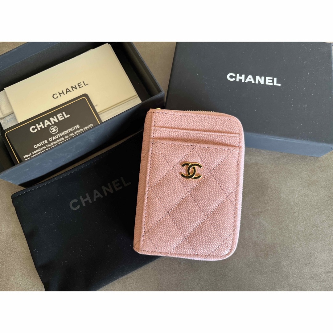 CHANEL シャネル　ノベルティ　財布　ミニ　カードケース　コインケースファッション小物