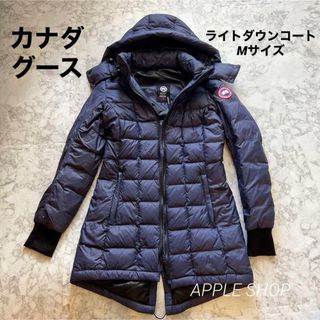 カナダグース ダウンジャケット(レディース)(ブルー・ネイビー/青色系