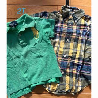 ポロラルフローレン(POLO RALPH LAUREN)のラルフローレン ポロシャツとシャツ2T（90）(Tシャツ/カットソー)