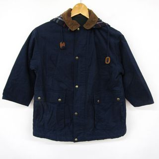 バーバリー(BURBERRY)のバーバリーズ マウンテンパーカー アウター キッズ 男の子用 120Aサイズ ネイビー Burberrys(ジャケット/上着)