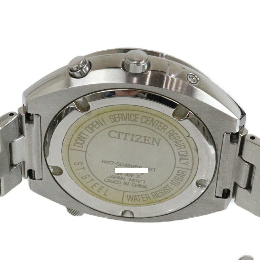 【電波時計】CITIZEN　シチズン　オルタナ　V010-6591H　デイト　SS　ブラック　復刻モデル メンズ　腕時計松前R56店 3