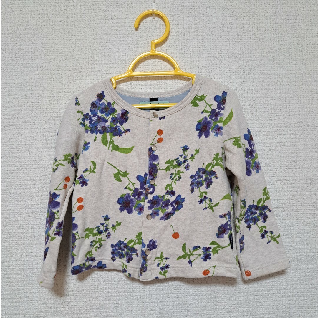 hakka kids(ハッカキッズ)の【ハッカキッズ】トップス キッズ/ベビー/マタニティのキッズ服女の子用(90cm~)(カーディガン)の商品写真