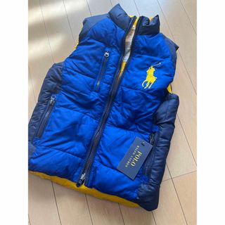 ポロラルフローレン(POLO RALPH LAUREN)のラルフローレン男の子用120新品タグ付きリバーシブルダウンベスト(ジャケット/上着)