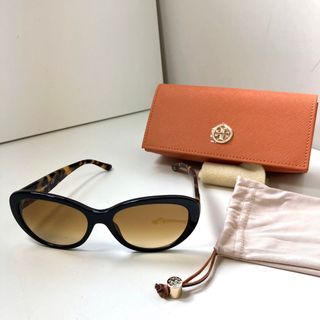 トリーバーチ(Tory Burch)のToryBurch サングラス レザーケース 保存袋 美品 イエロー(サングラス/メガネ)