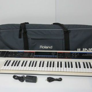 ローランド(Roland)のローランド JUNO-DI-WH シンセサイザー 61鍵 限定白バージョン(キーボード/シンセサイザー)