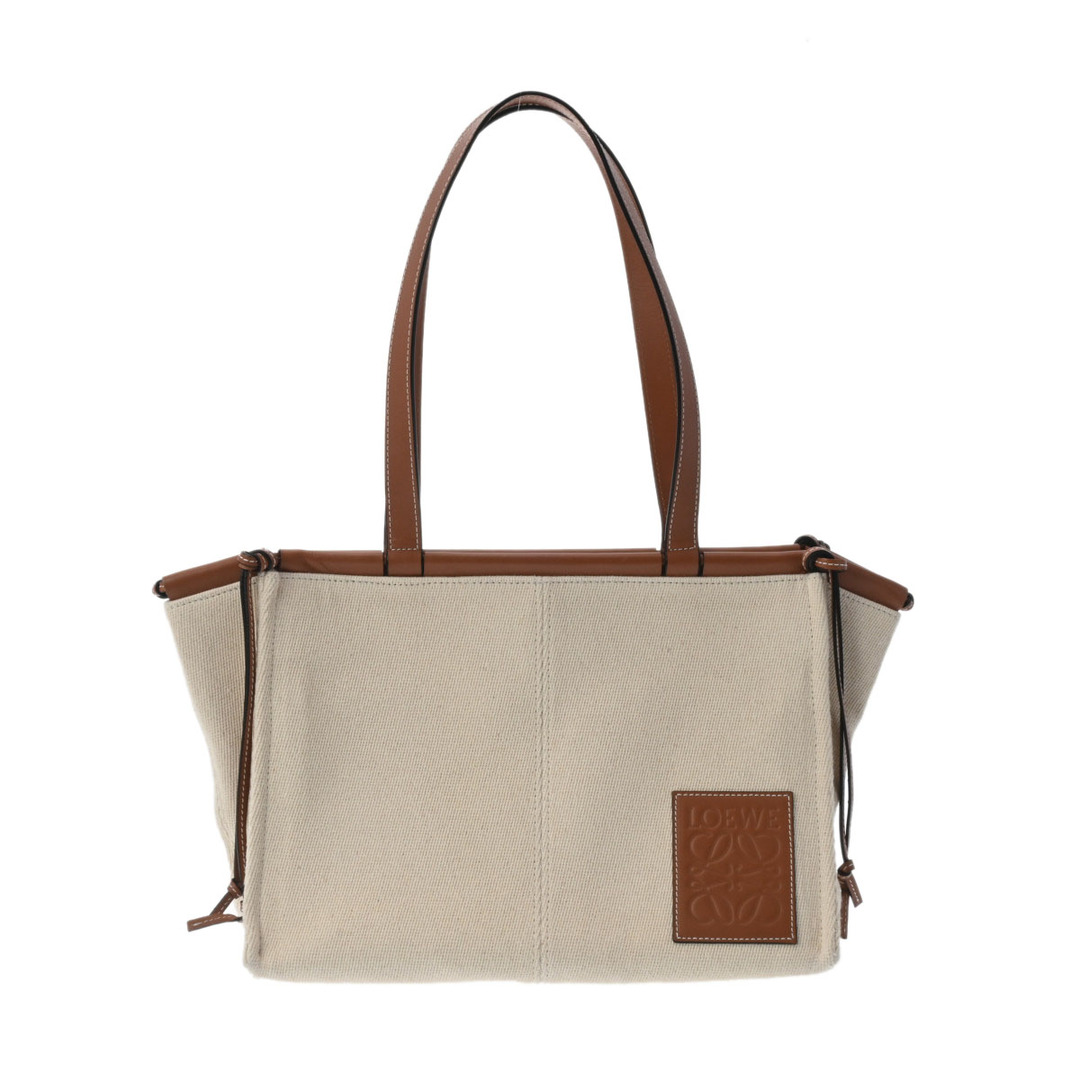LOEWE - ロエベ クッショントート スモール トートバッグ ベージュの