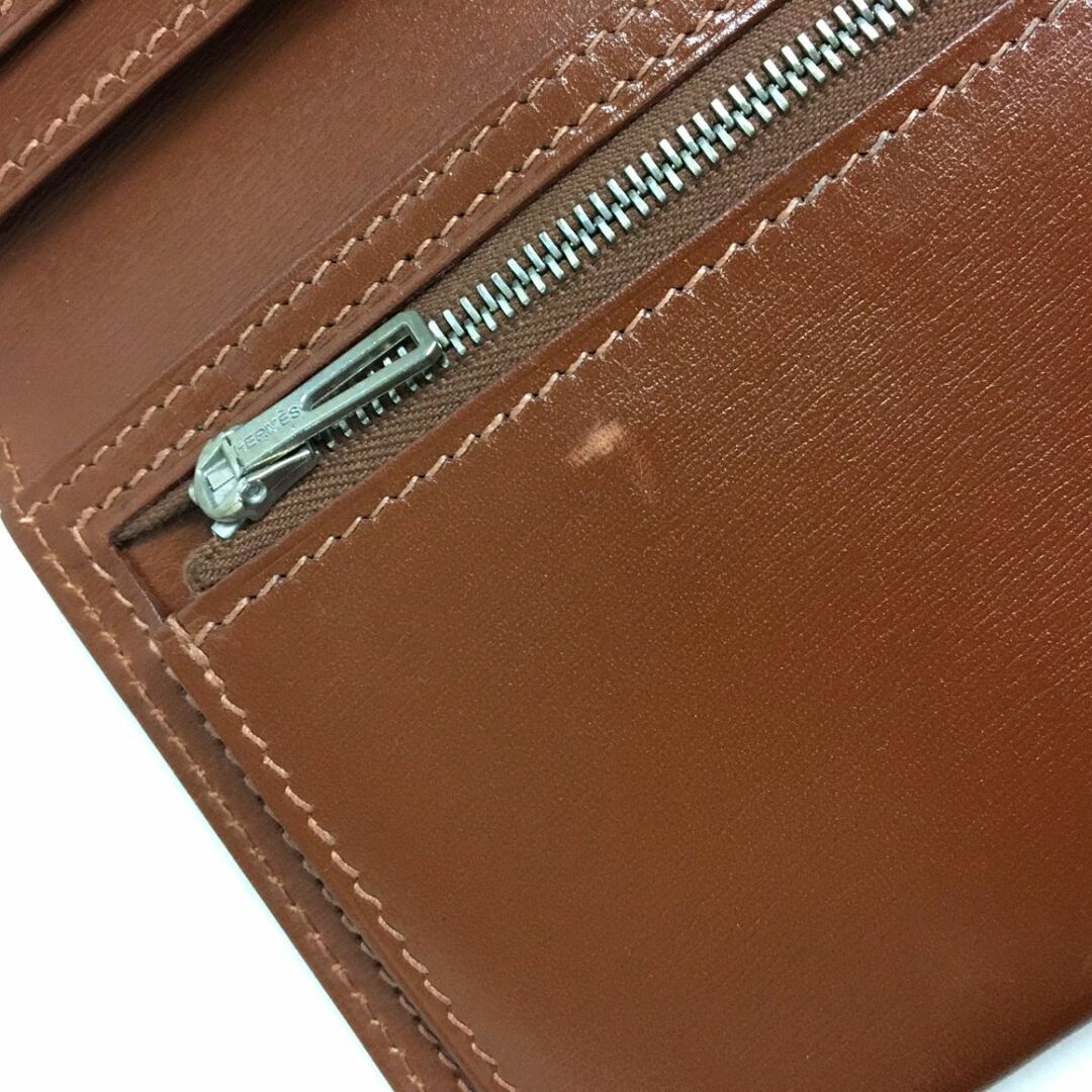 Hermes - 良品▽HERMES エルメス ベアン クラシック シルバーロゴ金具