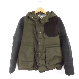 モンクレール(MONCLER)の MONCLER モンクレール ガムブルー GIUBBOTTO BLOUSON ダウンジャケット 1点 0(S) ポリエステル 他 フード レザー メンズ AM4820W (ダッフルコート)