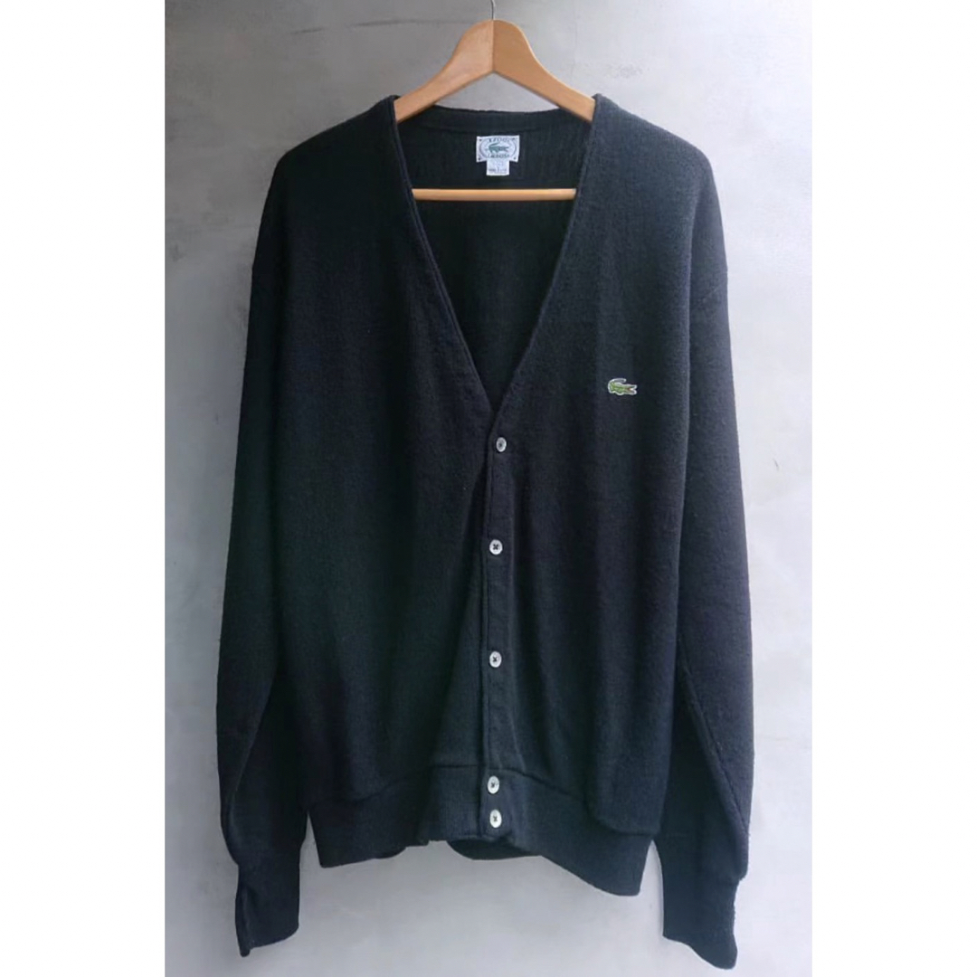 トップス1980s IZOD LACOSTE ACRYLIC CARDIGAN