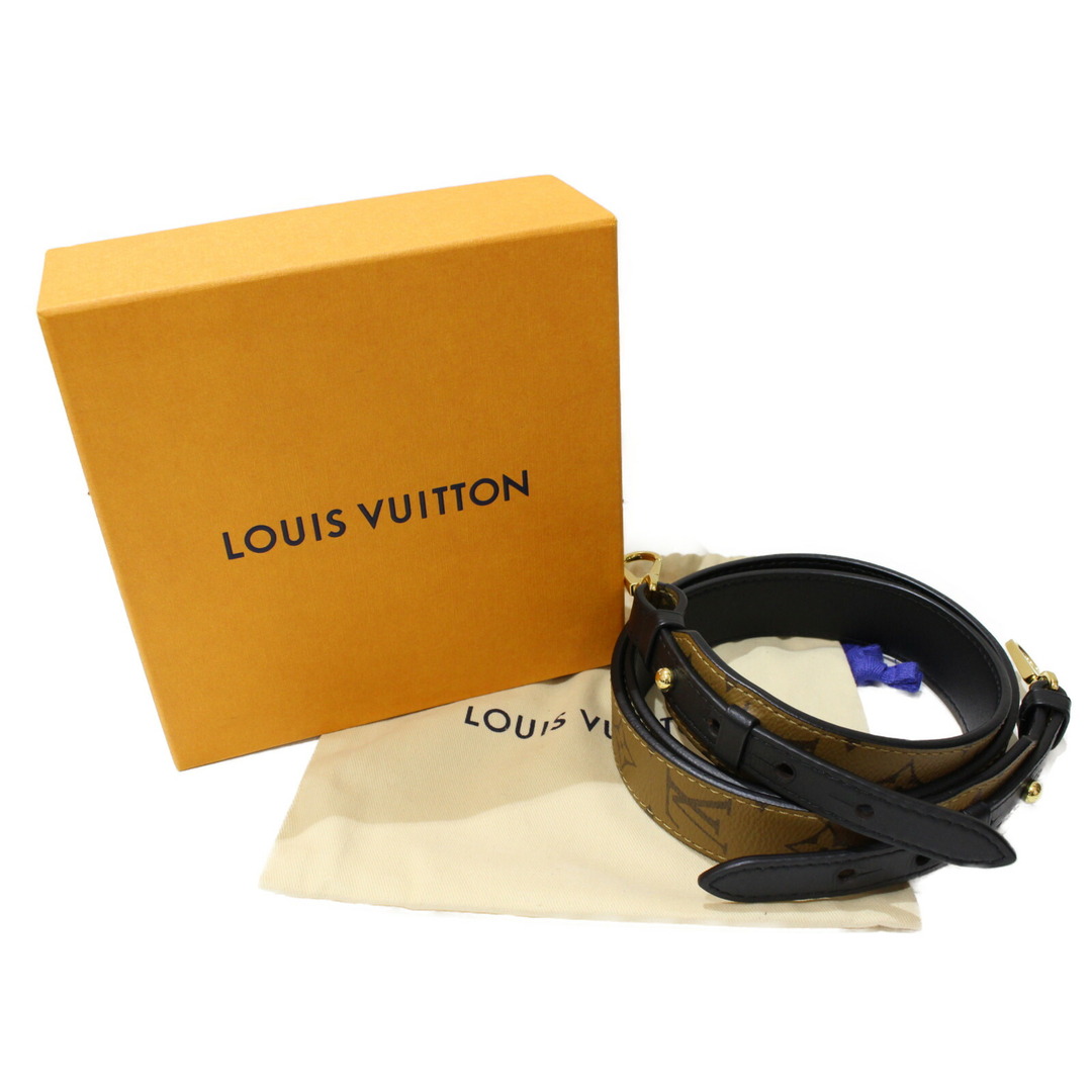 【箱・布袋あり】LOUIS VUITTON　ルイヴィトン　ショルダーストラップXL　J02371　モノグラム･リバース　ブラウン×ブラック　レディース　ギフト　プレゼント包装可松前R56号店 7