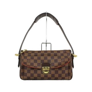 LOUIS VUITTON　ルイヴィトン　ラヴェッロGM　N60006　ショルダーバッグ　ダミエ・エベヌ　ブラウン系　レディース　ギフト　プレゼント包装可【中古】松前R56号店(メッセンジャーバッグ)