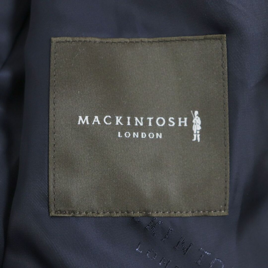MACKINTOSH - 極美品▽マッキントッシュ チェック柄 イタリア製生地
