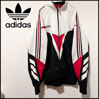 アディダス(adidas)の【希少】adidas 90s デサント製 トラックジャケット ジャージ 2XL(ジャージ)