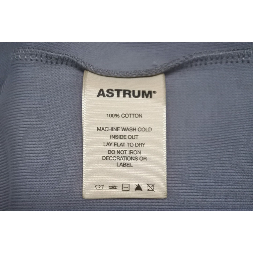 極美品 ASTRUM アストルム タンクトップ ノースリーブ グレー コットン ワンポイントロゴ サイズ XXL 中古 54732 レディースのトップス(タンクトップ)の商品写真