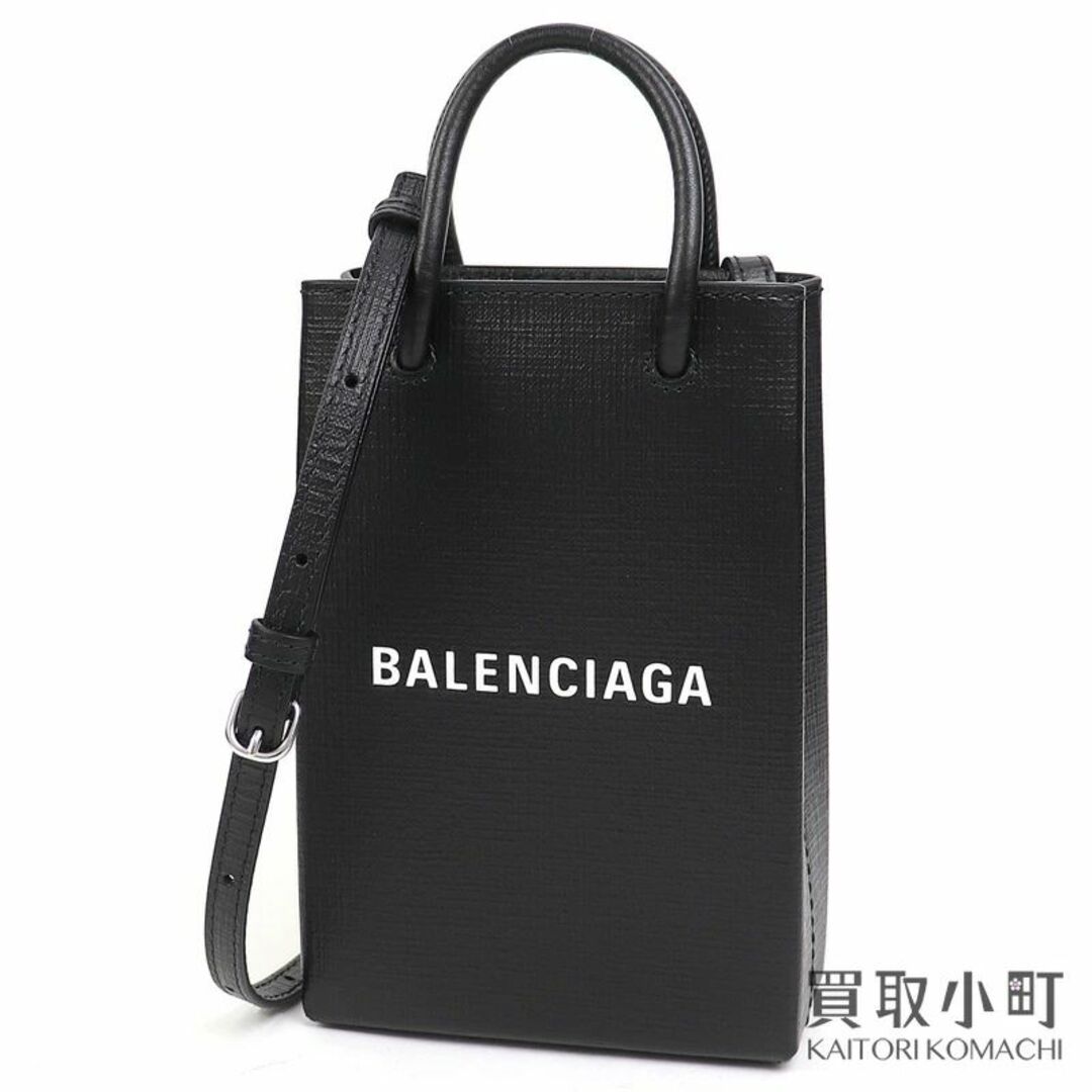 卸し売り購入 バレンシアガ【BALENCIAGA】ショッピングフォンフォルダー ショルダーバッグ
