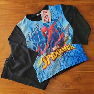 マーベル(MARVEL)の新品　120㎝　スパイダーマン　長袖パジャマ(パジャマ)