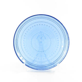 イッタラ(iittala)の美品 iittala イッタラ カステヘルミ 中皿 1枚 17cmプレート ウルトラマリンブルー 北欧 SU4296B1 (食器)