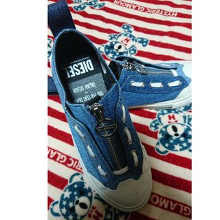 ディーゼル(DIESEL)の最終値下げDIESELデニムシューズ24.5美品(スニーカー)