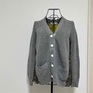 sacai luck - sacai luck サカイラック バックレースカーディガン ...