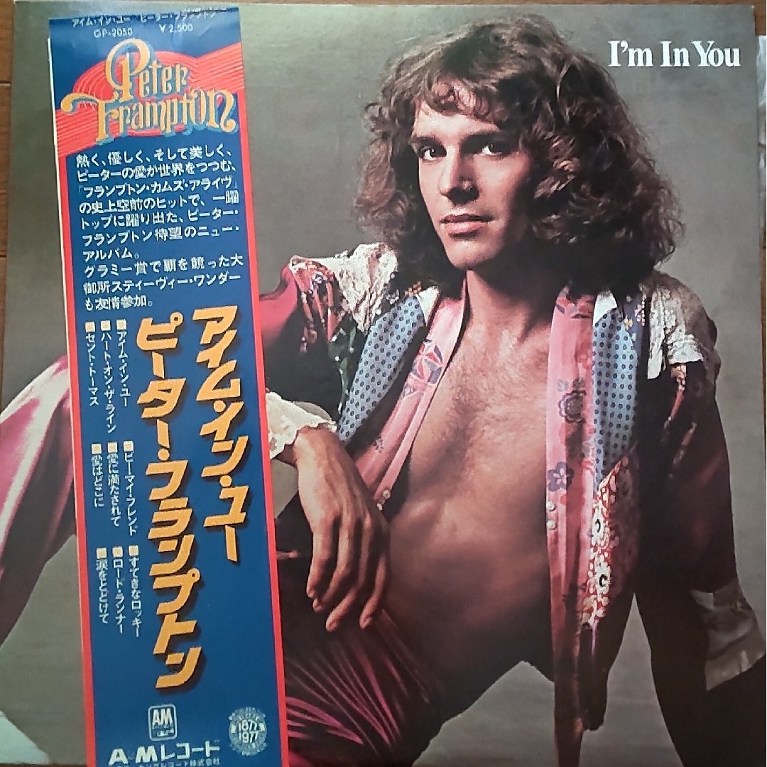 PETER FRAMPTON 【I'm In You】　　　LPレコード | フリマアプリ ラクマ