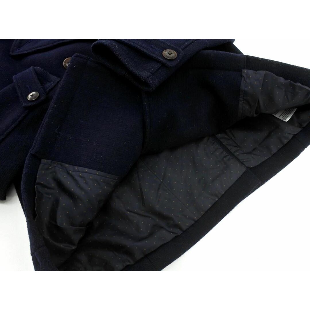 Levi's(リーバイス)のリーバイス ウール混 ピー コート sizeS/紺 ◆■ レディース レディースのジャケット/アウター(ピーコート)の商品写真