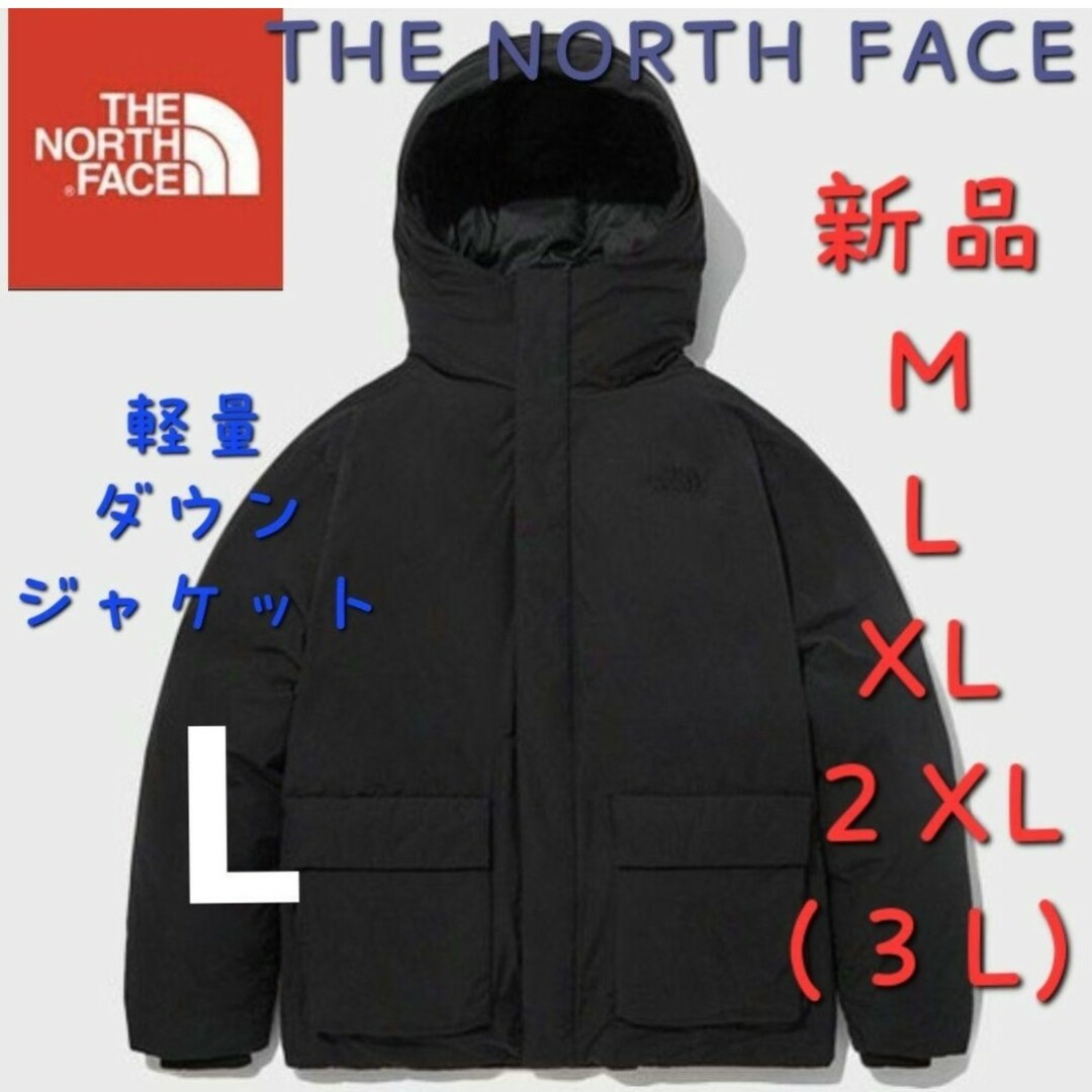 ダウンジャケット　ノースフェイス　THE NORTH FACE　新品　軽量　L