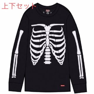 シュプリーム(Supreme)のSupreme / Hanes Bones Thermal Crew&Pant(Tシャツ/カットソー(七分/長袖))