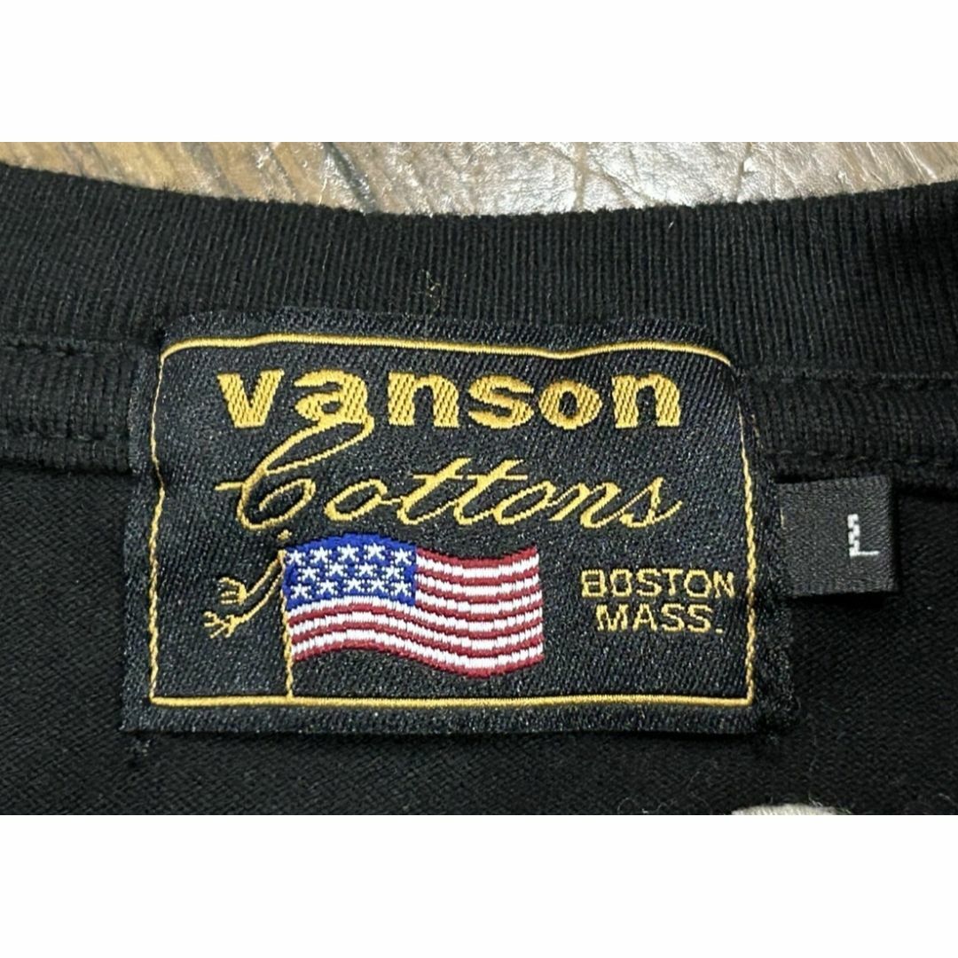 VANSON(バンソン)の＊VANSON×T.F.O.A デスラビット 刺繍 長袖Tシャツ トップス L メンズのトップス(Tシャツ/カットソー(七分/長袖))の商品写真