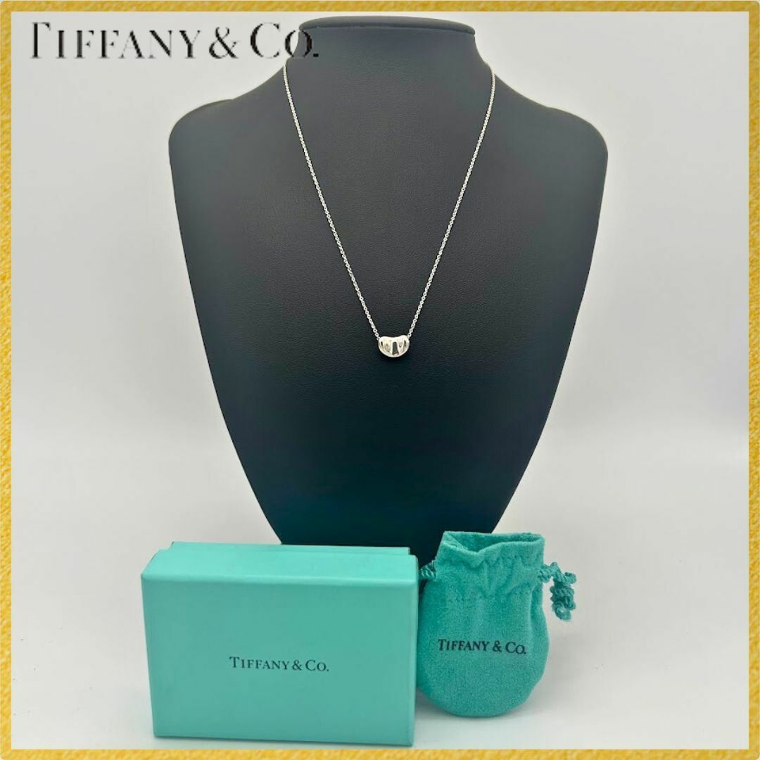 TIFFANY&Co.ビーン アクセサリー 925ビーンネックレス【箱・保存袋】