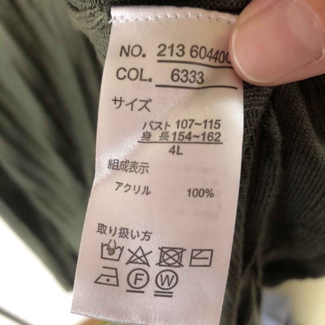 しまむら(シマムラ)の大きいサイズ  レディースのトップス(カットソー(長袖/七分))の商品写真