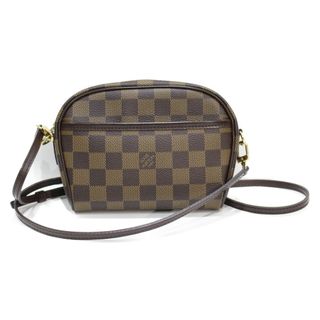 LOUIS VUITTON ポシェット・イパネマ N51296 ダミエ ブラウン系 レッド  レディース ウィメンズ 人気 ブランド LV ミニ ショルダーバッグ【中古】松前R56号店(メッセンジャーバッグ)