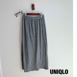 ユニクロ(UNIQLO)のUNIQLO   スカート　Ｍ(ロングスカート)