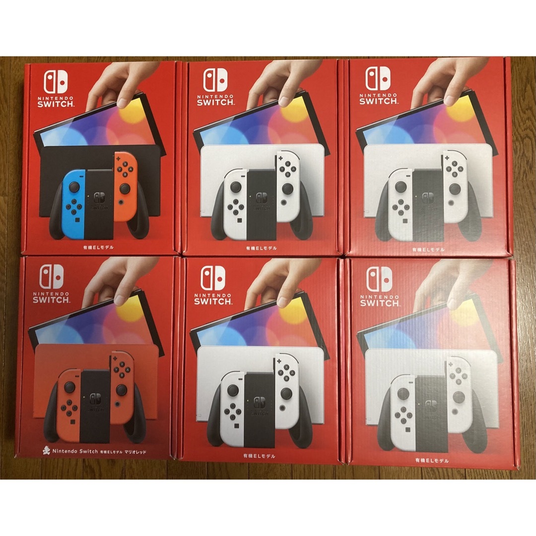 任天堂 Switch スイッチ 有機ELモデル 本体 新品未開封　６台